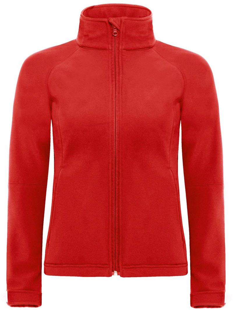 B&C | Hooded Softshell /women – 01.0937 – red