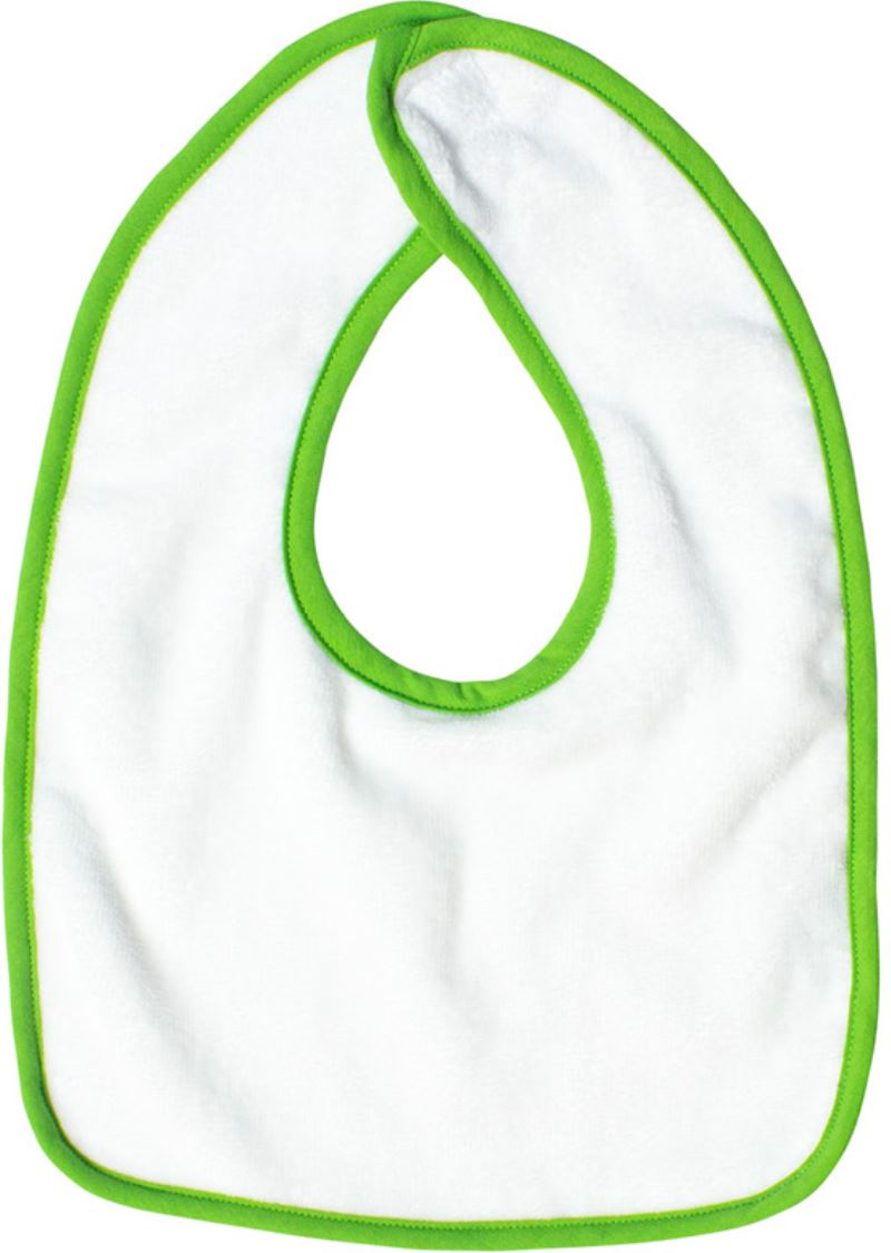 The One | Baby Bib – 48.1000 – white/lime