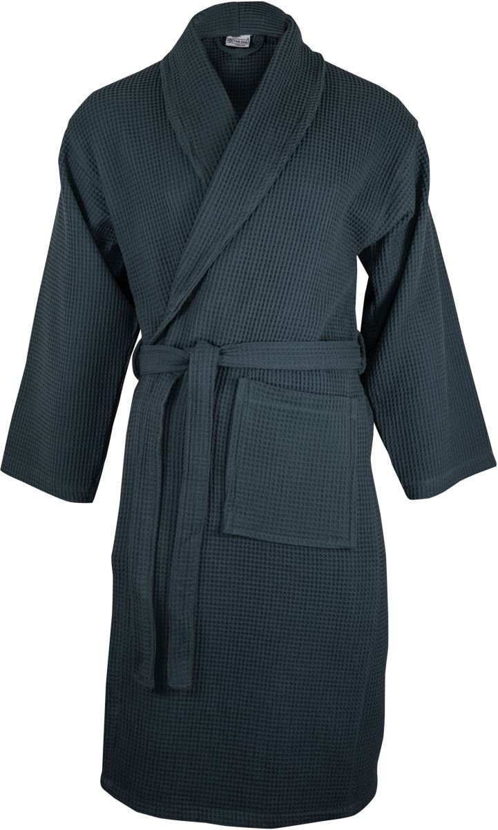 The One | Waffle Bathrobe – 48.1044 – anthracite