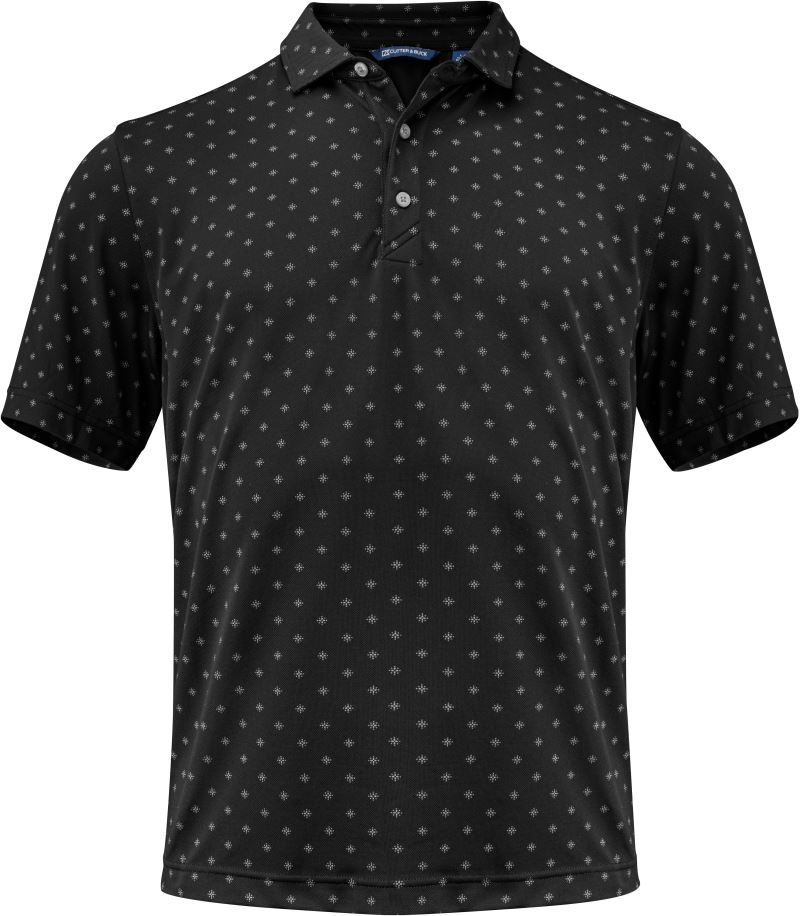 Cutter & Buck | Virtue Polo Printed Men – 68.4432 – black