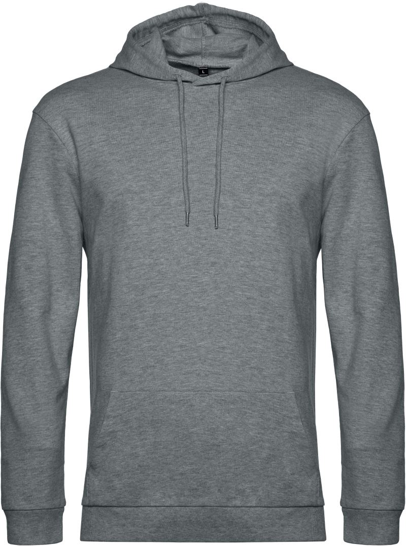 B&C | #Hoodie – 01.U03W – heather mid grey
