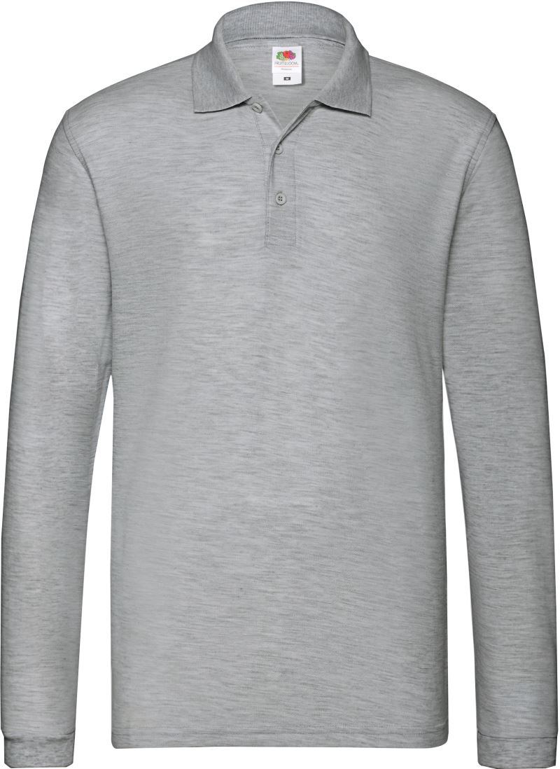 F.O.L. | Premium Polo LSL – 16.3310 – athletic heather