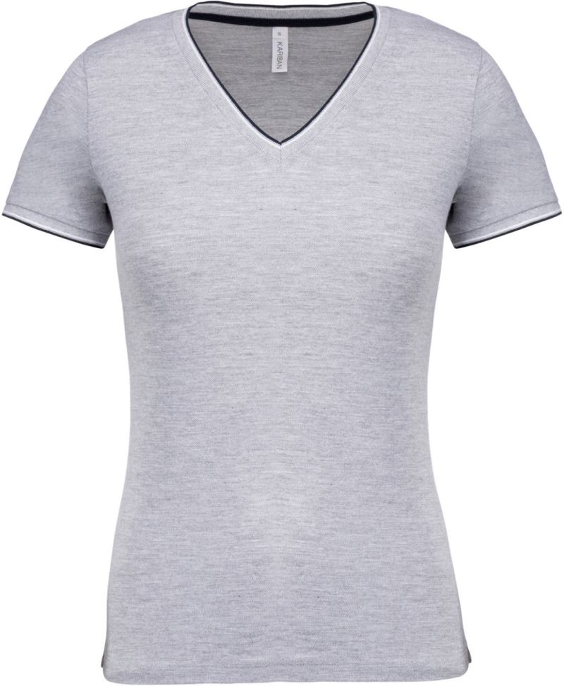 Kariban | K 394 – 20.K394 – oxford grey/navy/white