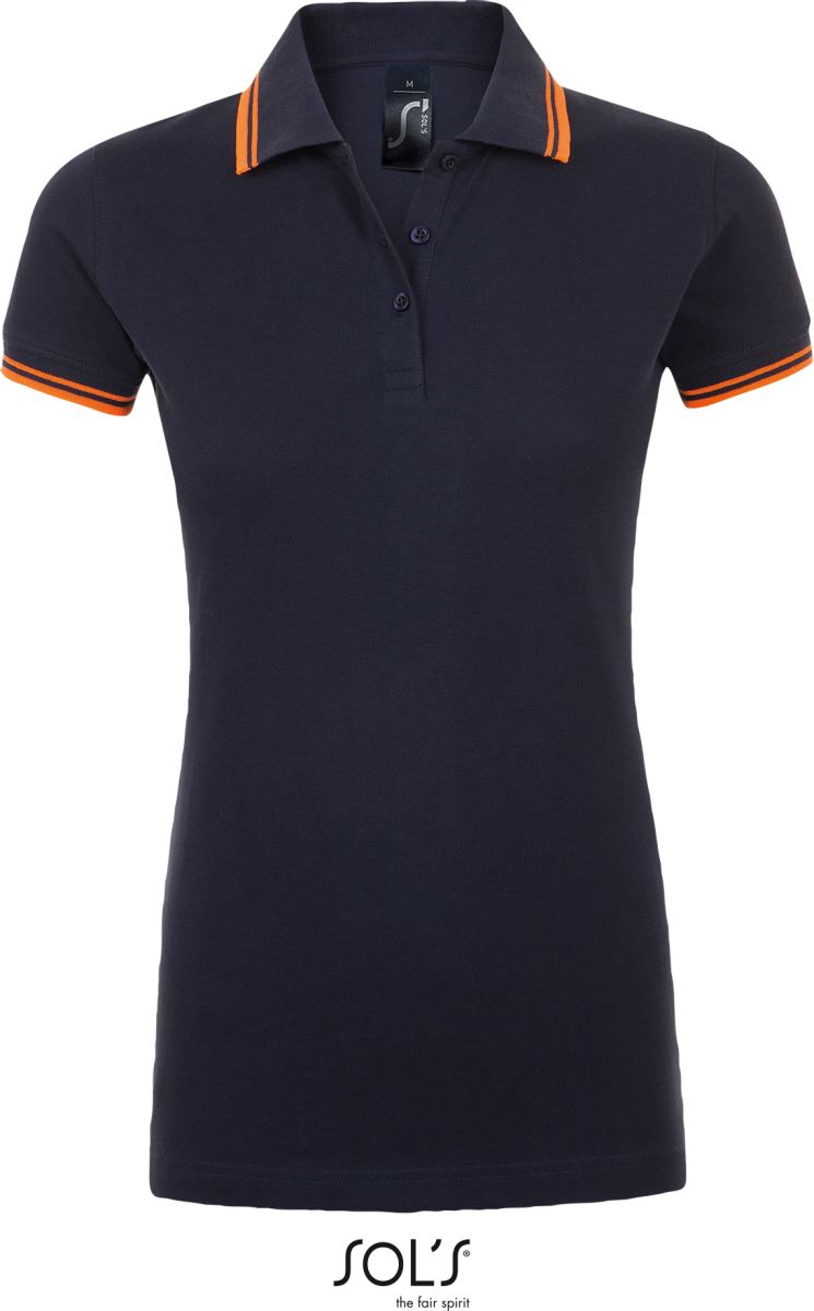SOL'S | Pasadena Women – 25.0578 – french navy/neon orange