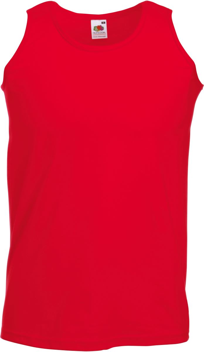 F.O.L. | Athletic Vest – 16.1098 – red