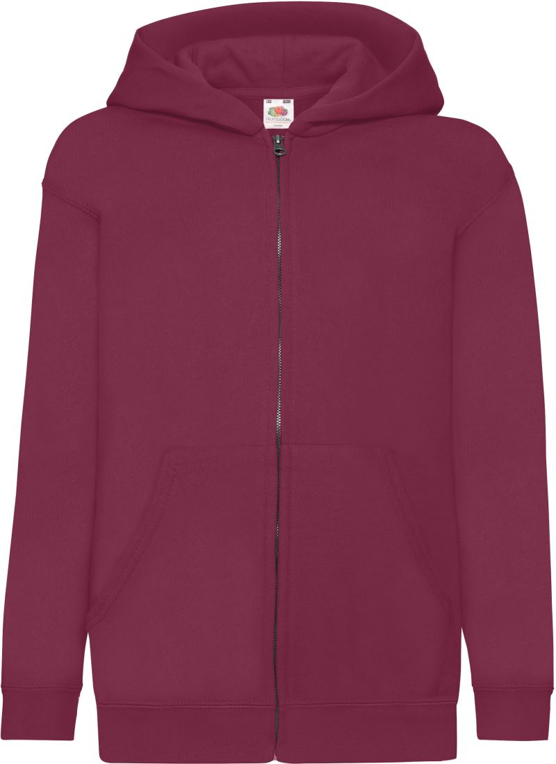 F.O.L. | Classic Kids Sweat Jacket – 16.2045 – burgundy