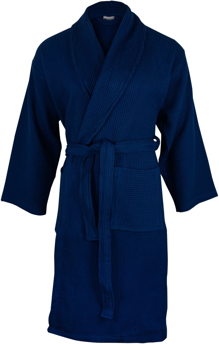 The One | Waffle Bathrobe – 48.1044 – navy