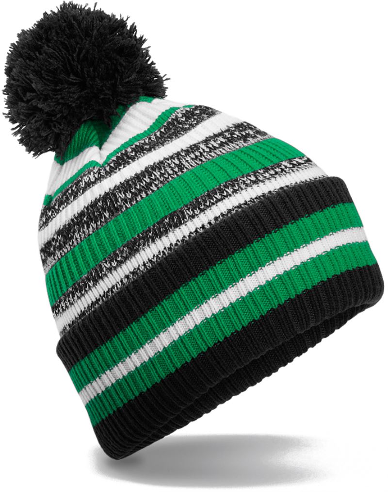 Beechfield | B 474R – 53.474R – black/kelly green/white