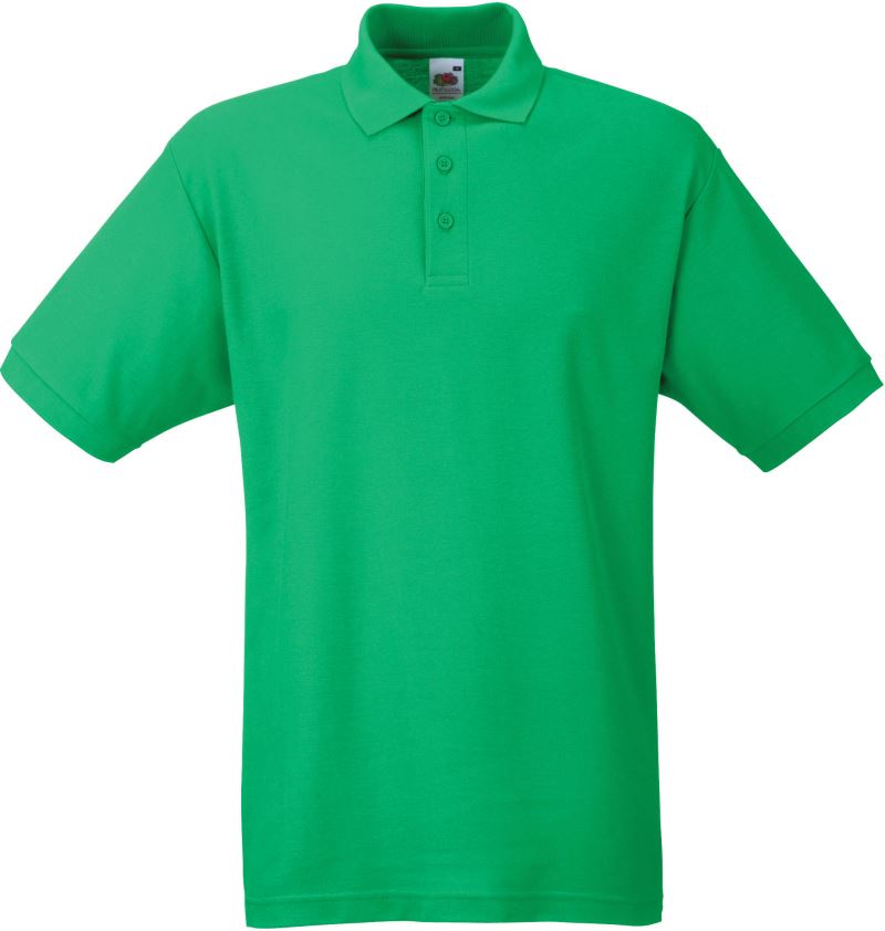 F.O.L. | 65/35 Pique Polo – 16.3402 – kelly green