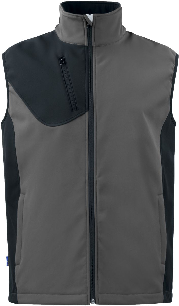 ProJob | 3702 Softshellvest – 64.3702 – grey
