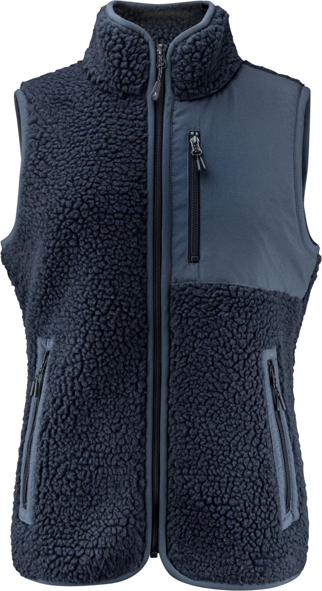 James Harvest | Kingsley Fleece Vest Women – 62.1505 – navy