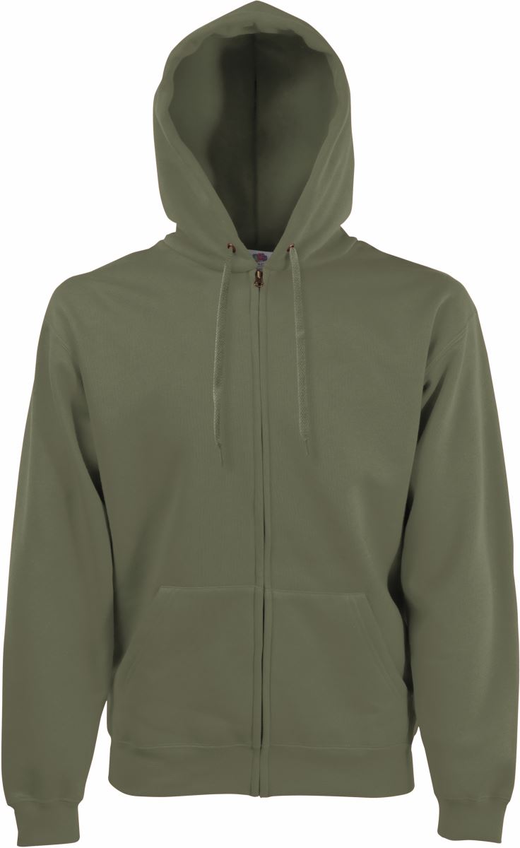 F.O.L. | Premium Hooded Sweat Jacket – 16.2034 – classic olive