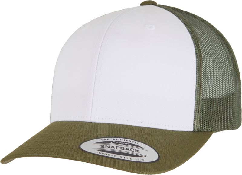 Flexfit | 6606CF – 55.06CF – moss green/white/olive