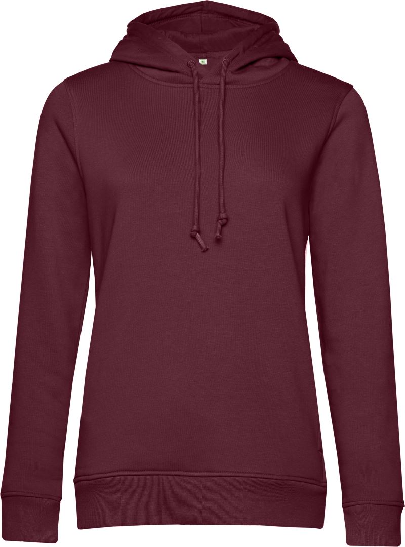 B&C | Inspire Hooded /women_° – 01.W34B – burgundy