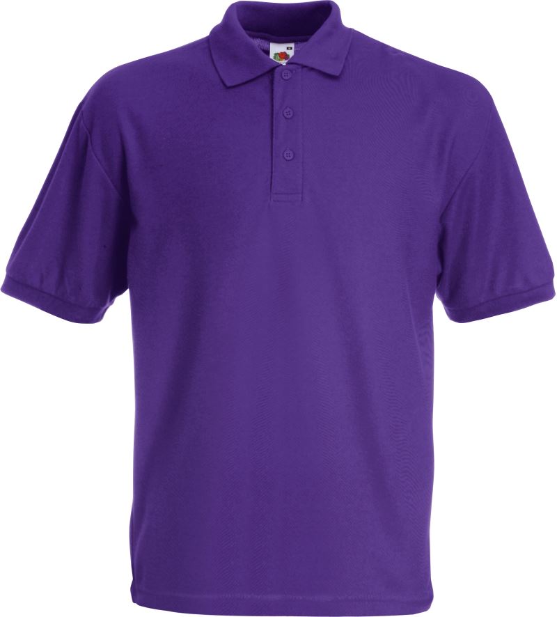 F.O.L. | 65/35 Pique Polo – 16.3402 – purple