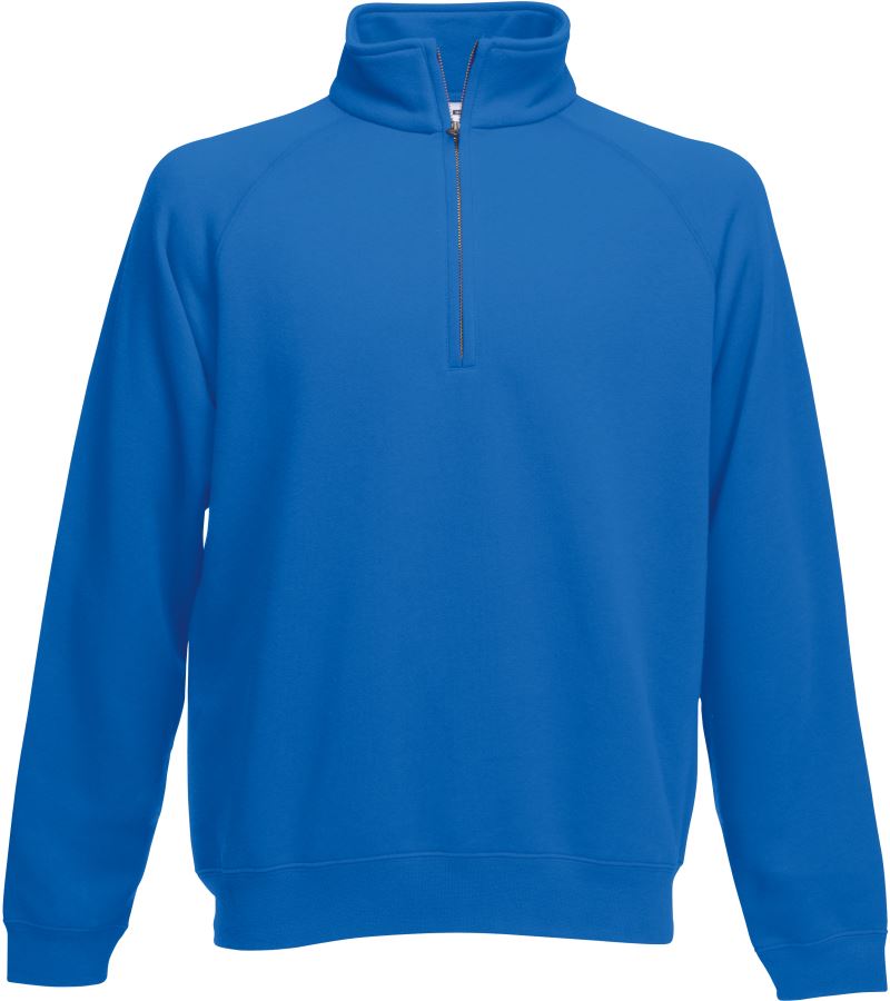 F.O.L. | Premium Zip Neck Sweat – 16.2032 – royal blue