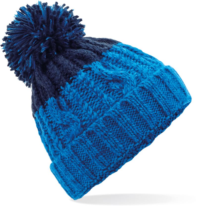 Beechfield | B 437 – 53.0437 – azure blue/oxford navy
