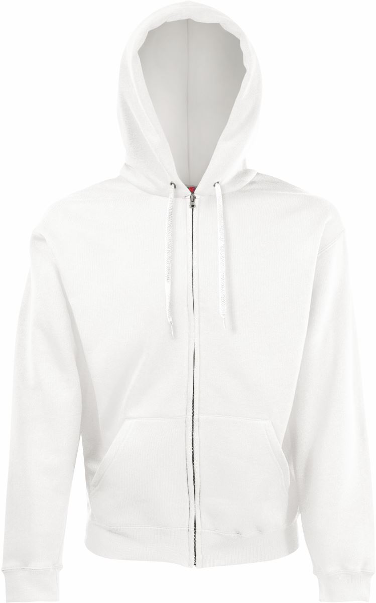 F.O.L. | Classic Hooded Sweat Jacket – 16.2062 – white
