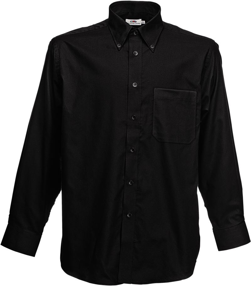 F.O.L. | Oxford Shirt LSL – 16.5114 – black