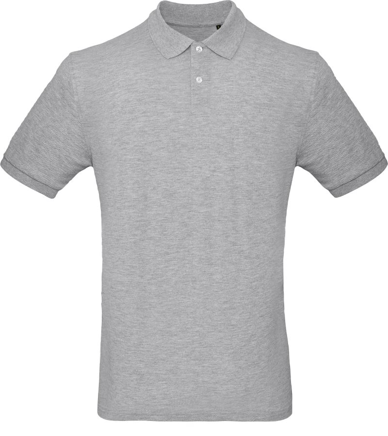 B&C | Inspire Polo /men_° – 01.0430 – heather grey