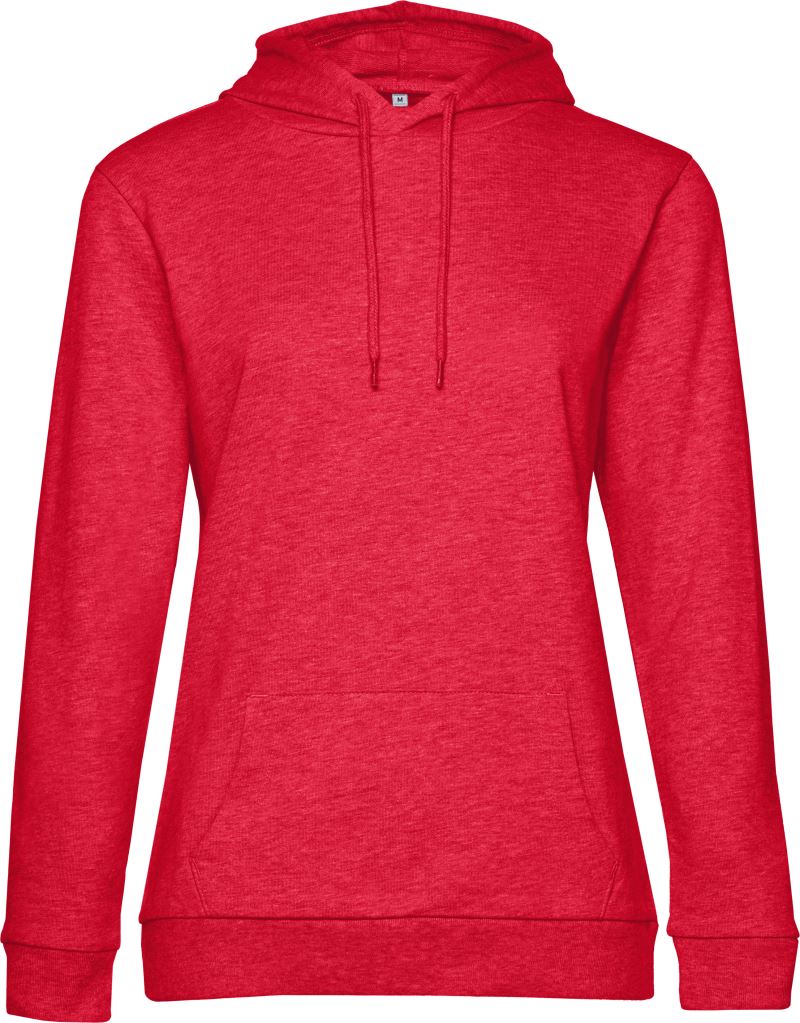 B&C | #Hoodie /women – 01.W04W – heather red
