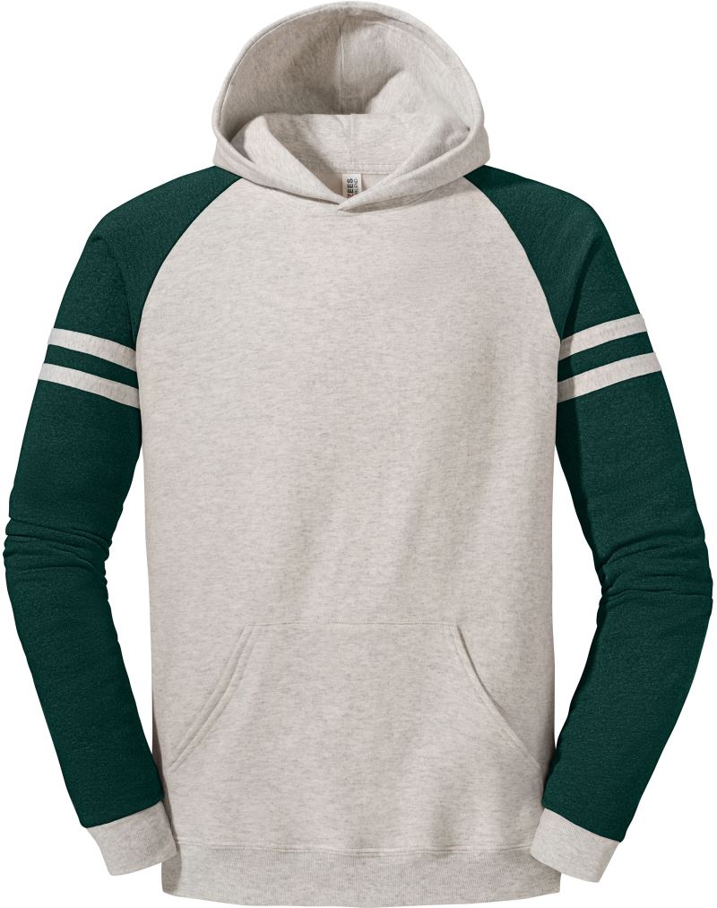 Jerzees | 97CR – 09.97CR – oatmeal heather/forest green heather