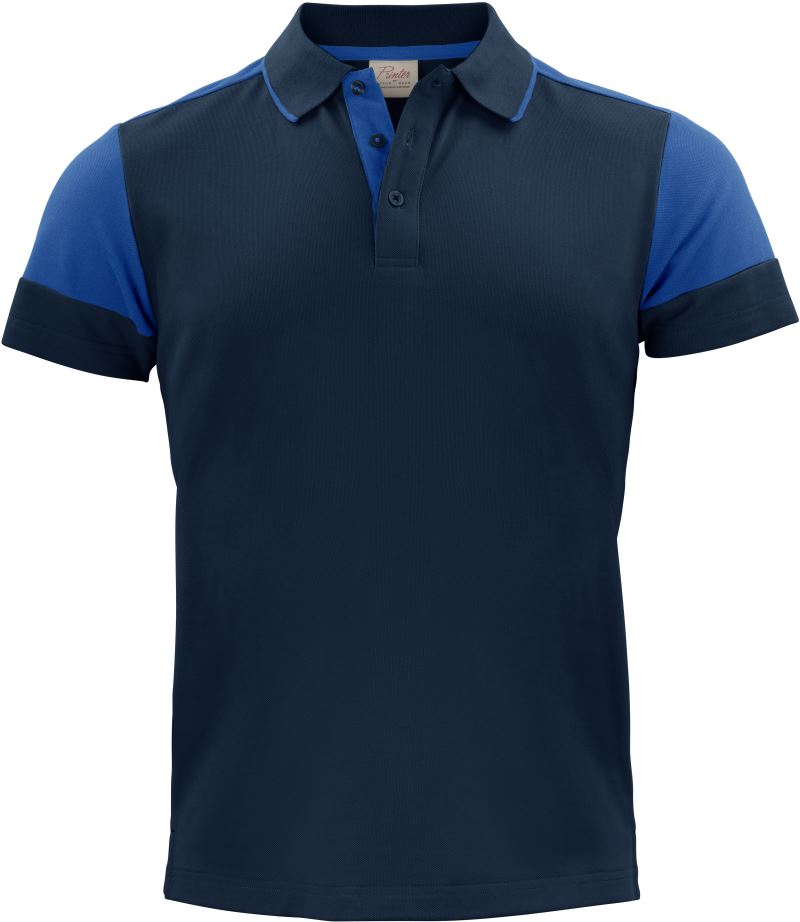 Printer | Prime Polo Men – 61.5024 – navy/cobalt