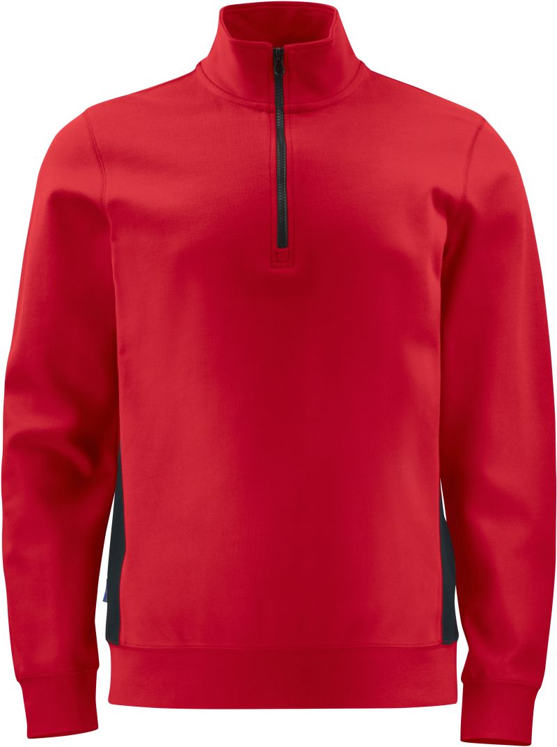 ProJob | 2128 Sweatshirt 1/2 Zip – 64.2128 – red