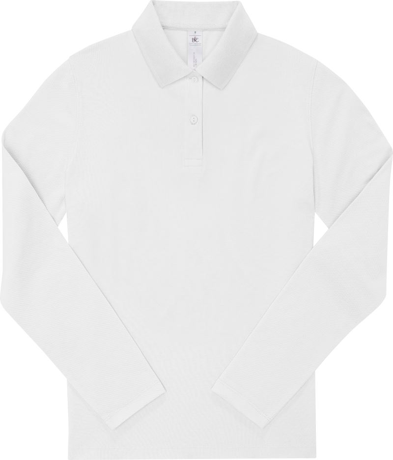 B&C | My Polo 210 LSL /women – 01.W464 – white