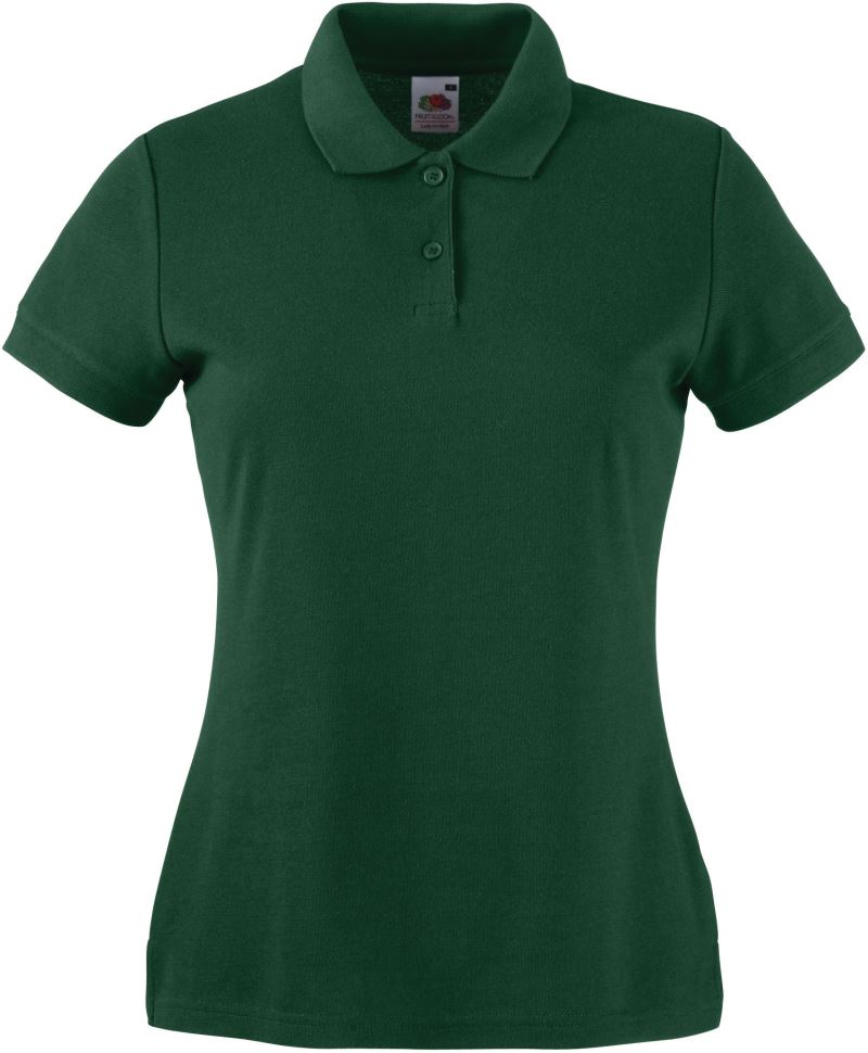 F.O.L. | Lady-Fit 65/35 Polo – 16.3212 – bottle green