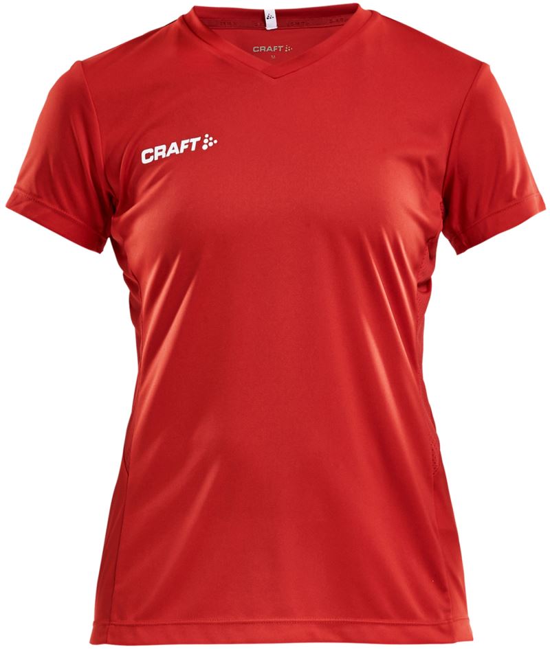 Craft TW | Squad Go Jersey Solid W – 82.5566 – bright red