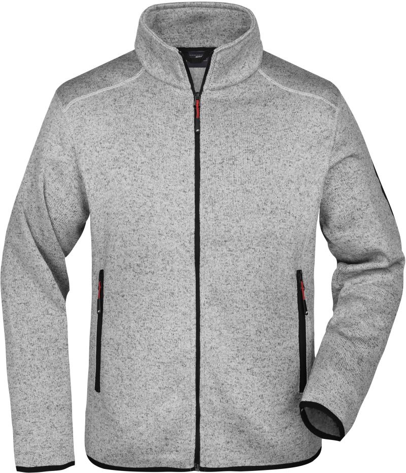 Daiber | JN 762 – 02.0762 – light grey melange/red