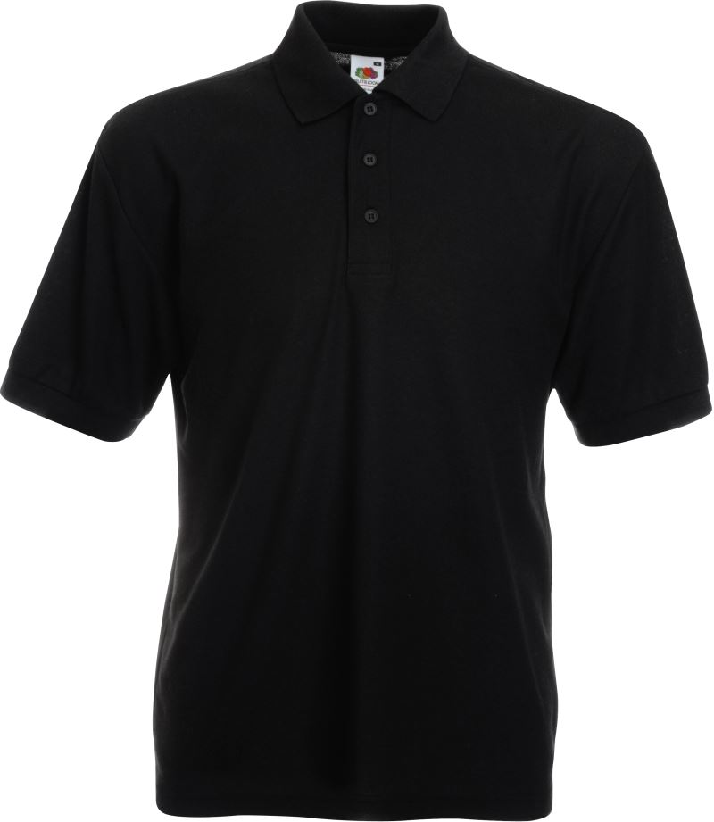 F.O.L. | 65/35 Pique Polo – 16.3402 – black