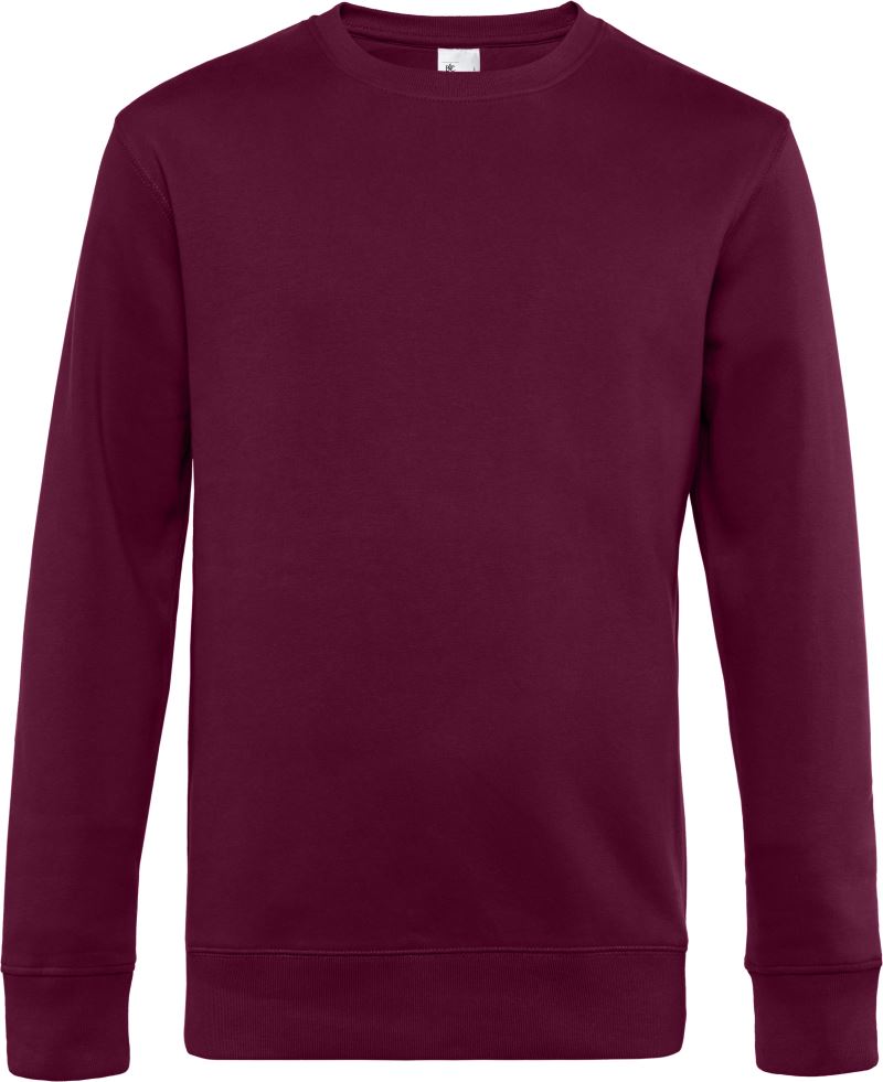 B&C | KING Crew Neck_° – 01.U01K – dark cherry