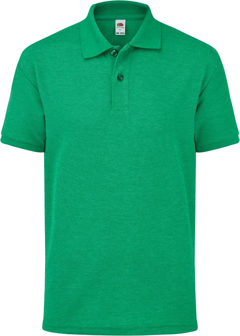 F.O.L. | Kids 65/35 Polo – 16.3417 – retro heather green