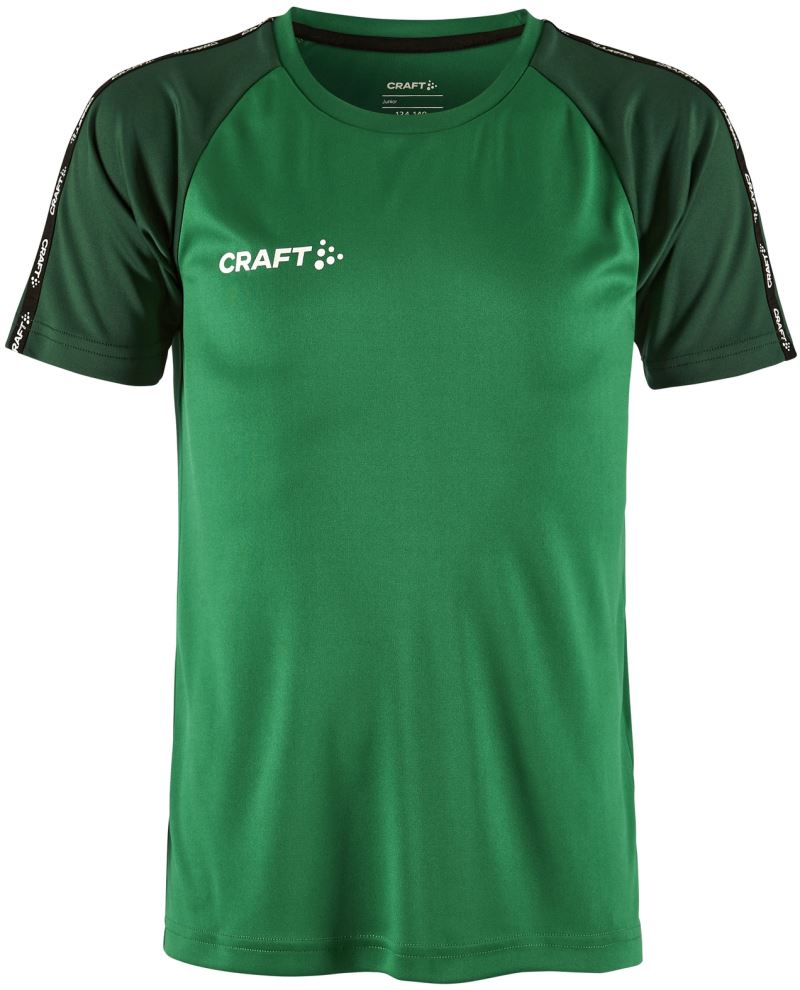 Craft TW | Squad Go Contrast Jersey Jr – 82.2727 – team green/ivy