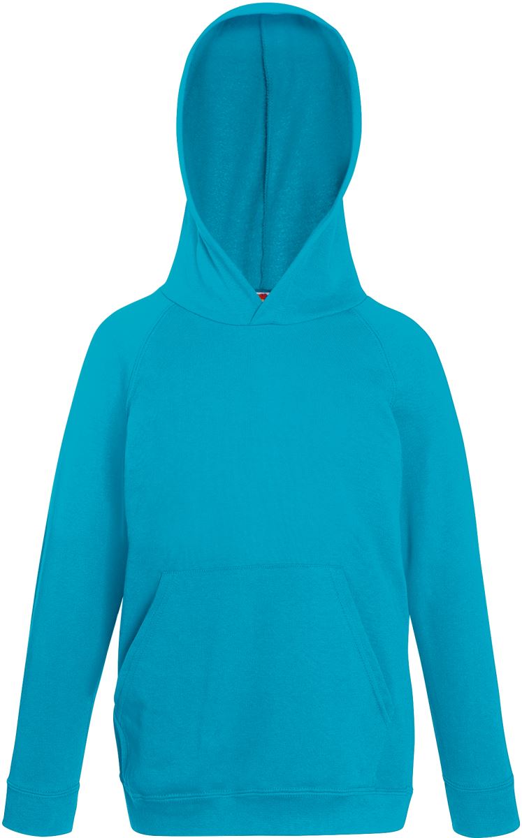 F.O.L. | Kids Lightweight Hooded Sweat – 16.2009 – azure blue