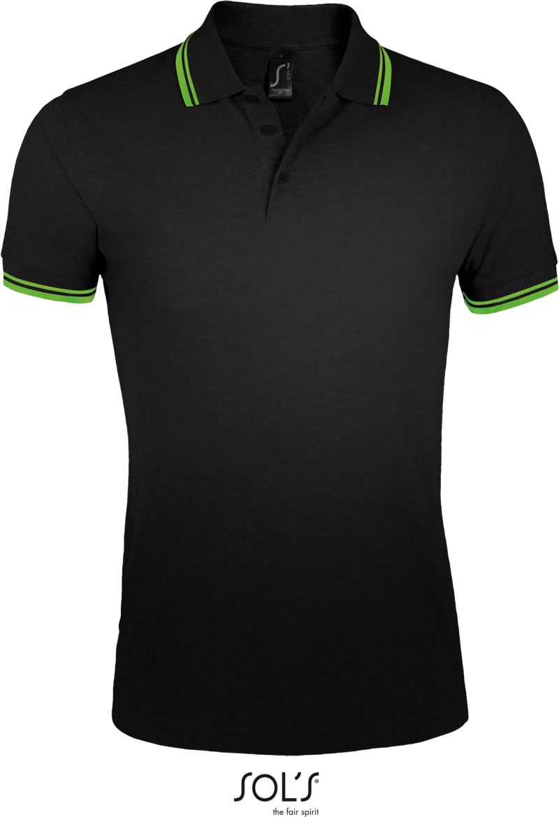 SOL'S | Pasadena Men – 25.0577 – black/lime