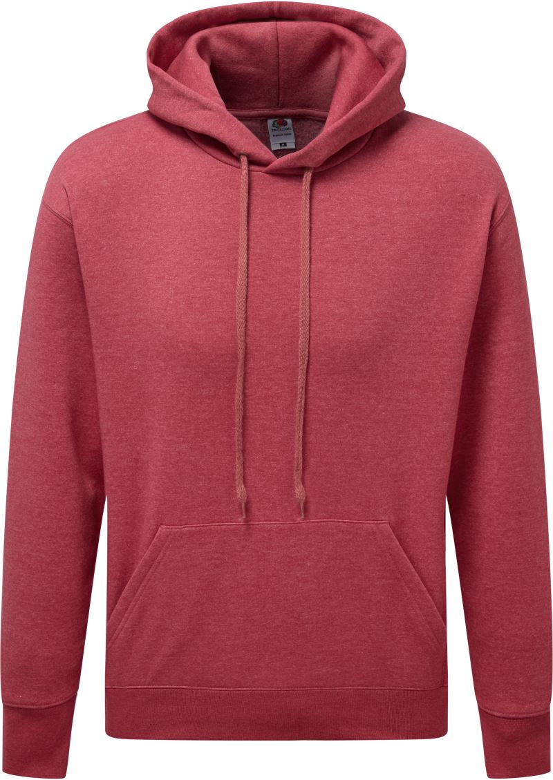F.O.L. | Premium Hooded Sweat – 16.2152 – vintage heather red