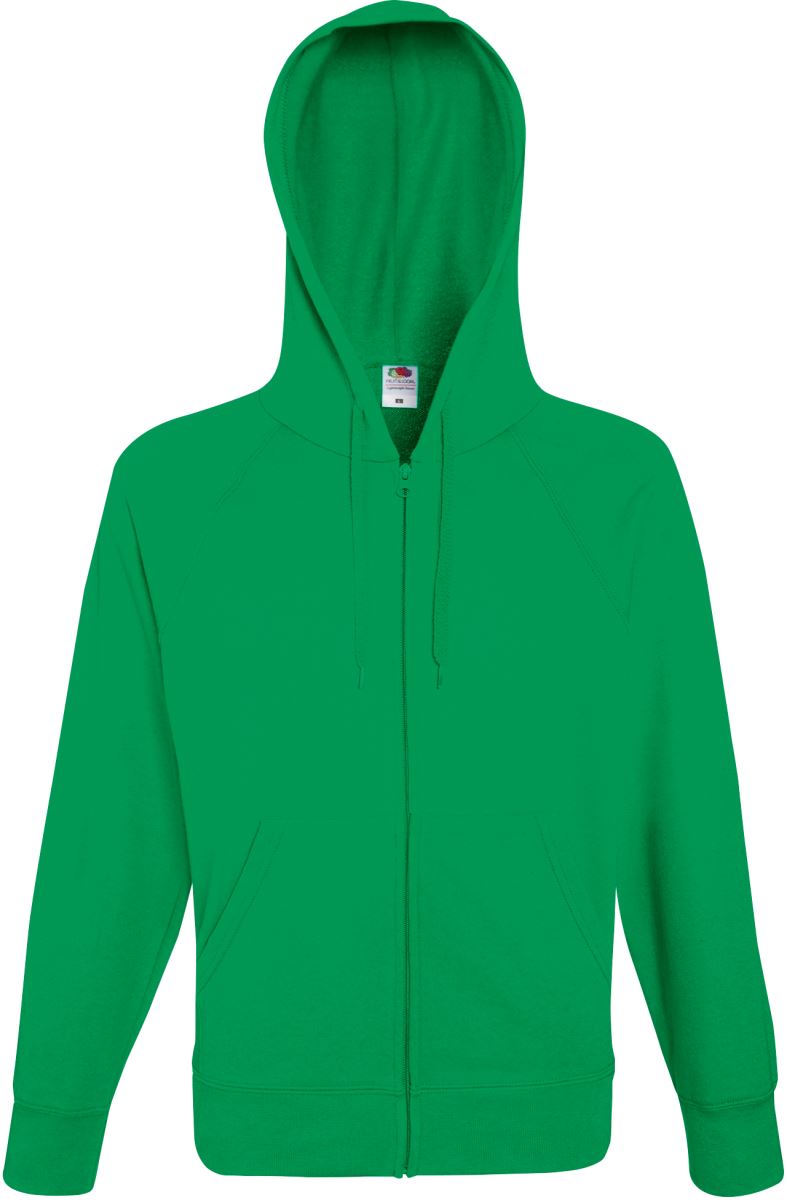 F.O.L. | Lightweight Hooded Sweat Jacket – 16.2144 – kelly green