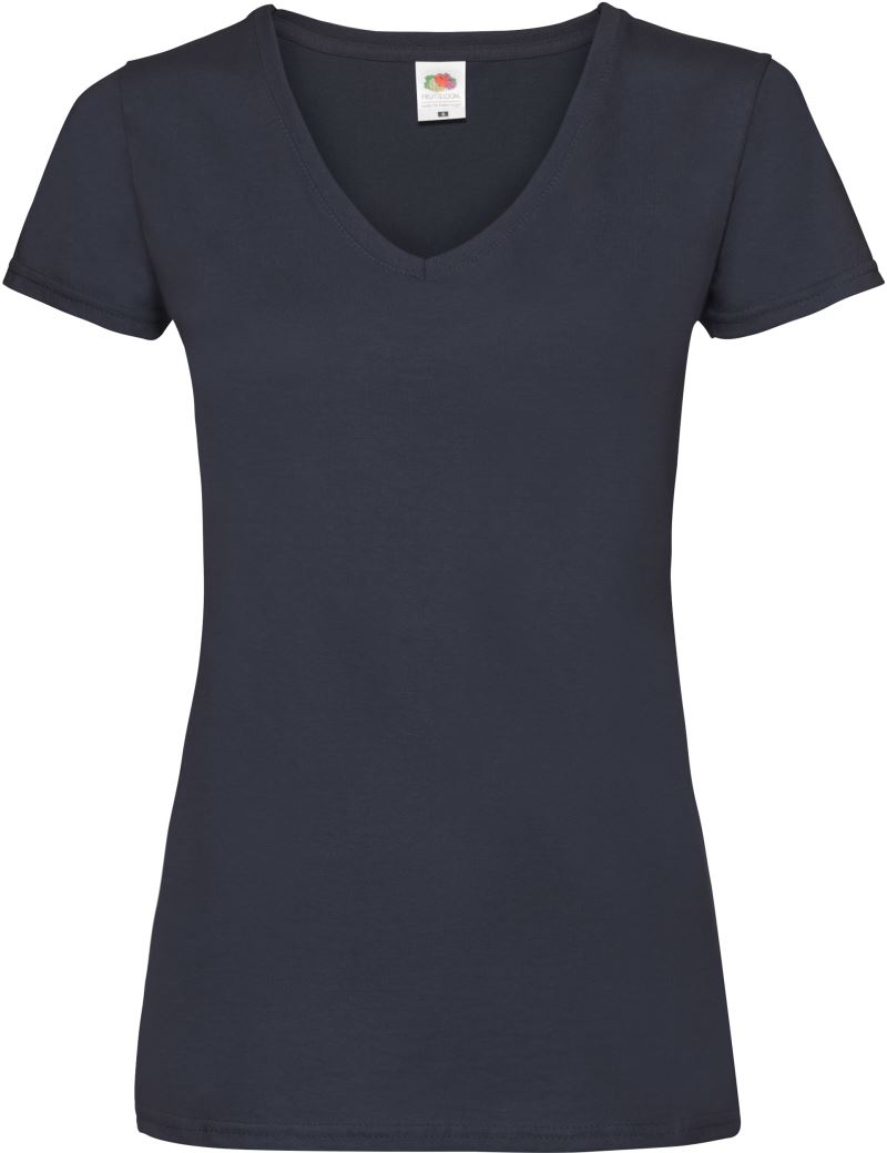 F.O.L. | Lady-Fit Valueweight V-Neck T – 16.1398