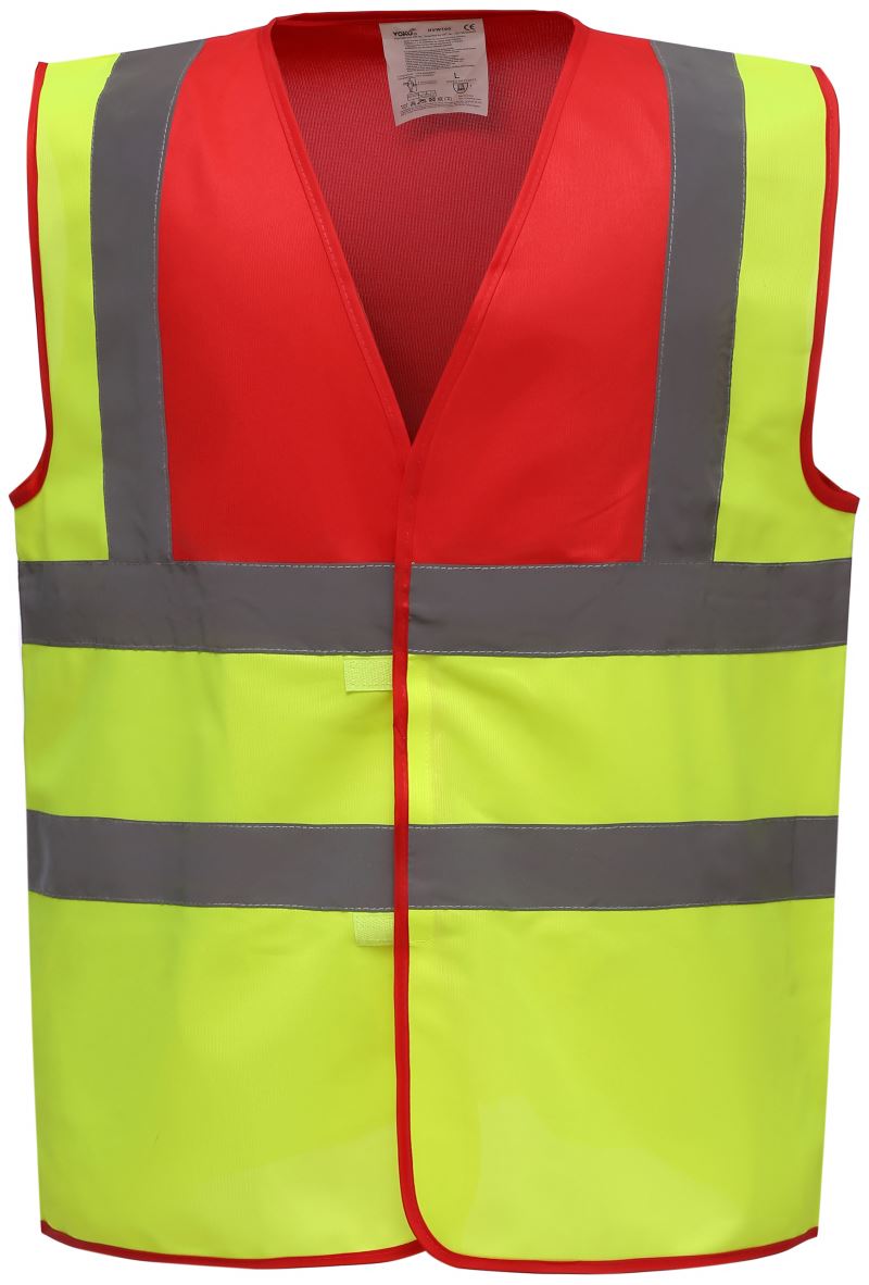 Yoko | HVW 100 – 79.W100 – red/hi vis yellow