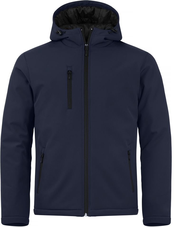 Clique | Padded Hooded Softshell Men – 67.0952 – dark navy