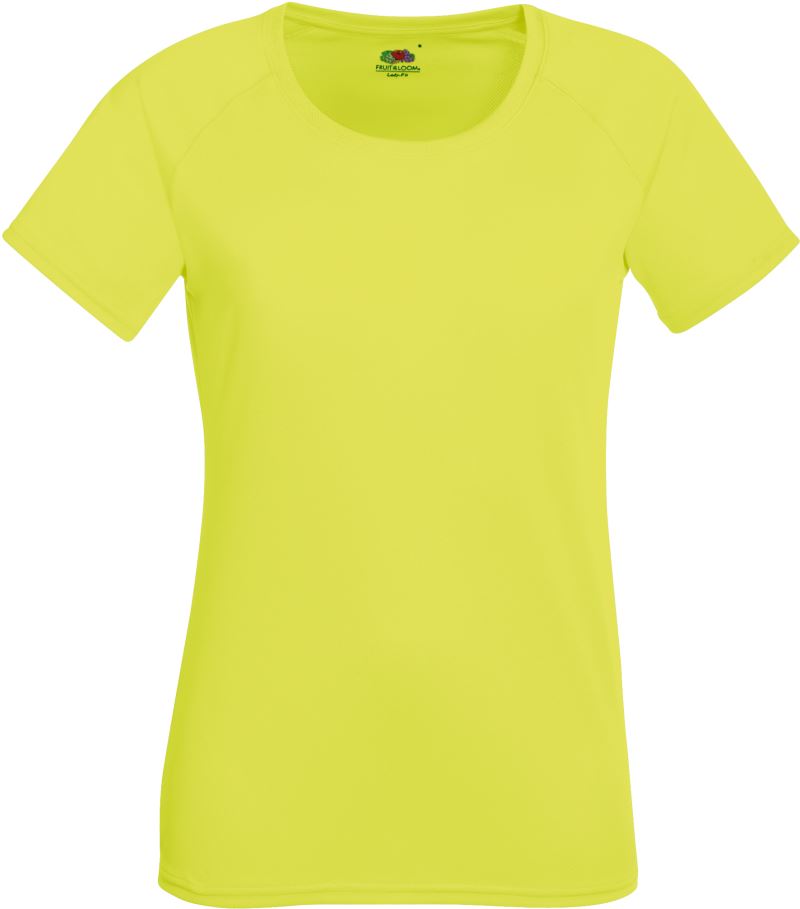 F.O.L. | Lady-Fit Performance T – 16.1392 – bright yellow