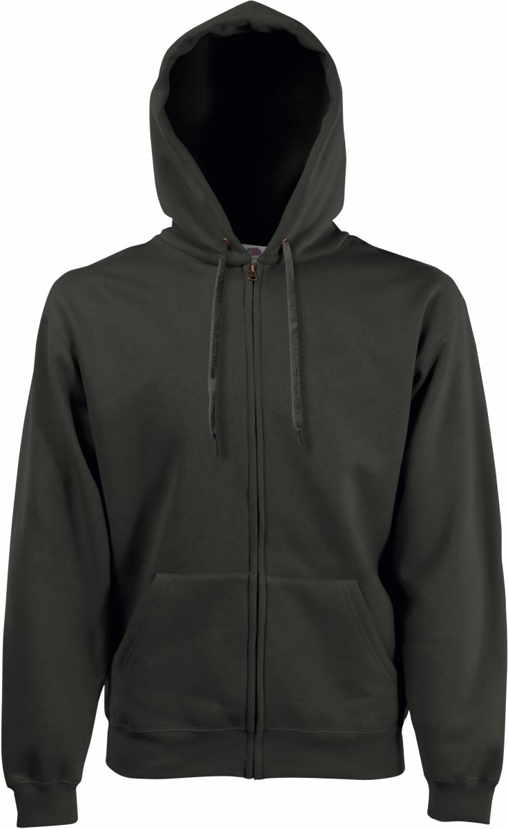F.O.L. | Premium Hooded Sweat Jacket – 16.2034 – charcoal