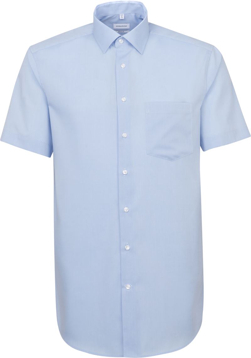 Seidensticker | Shirt Regular SSL – 78.3001 – light blue