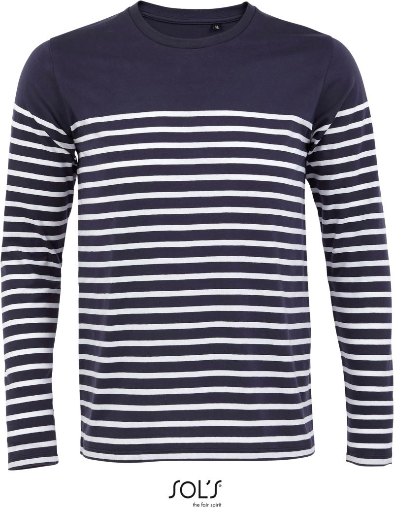 SOL'S | Matelot LSL Men – 25.3099 – french navy/white