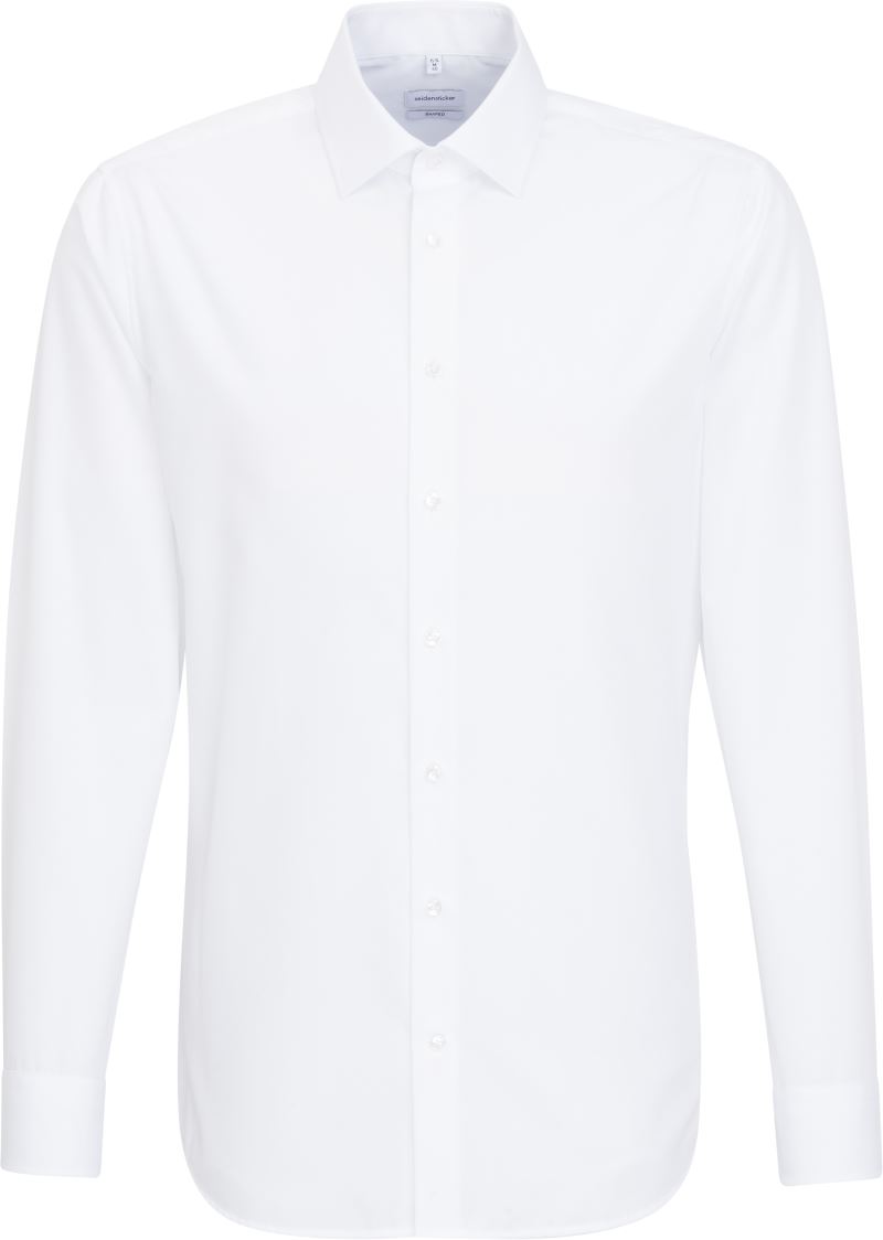 Seidensticker | Shirt Shaped LSL – 78.1000 – white