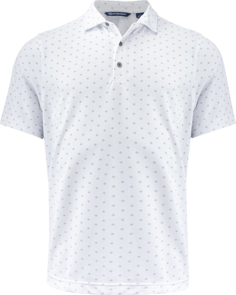 Cutter & Buck | Virtue Polo Printed Men – 68.4432 – white