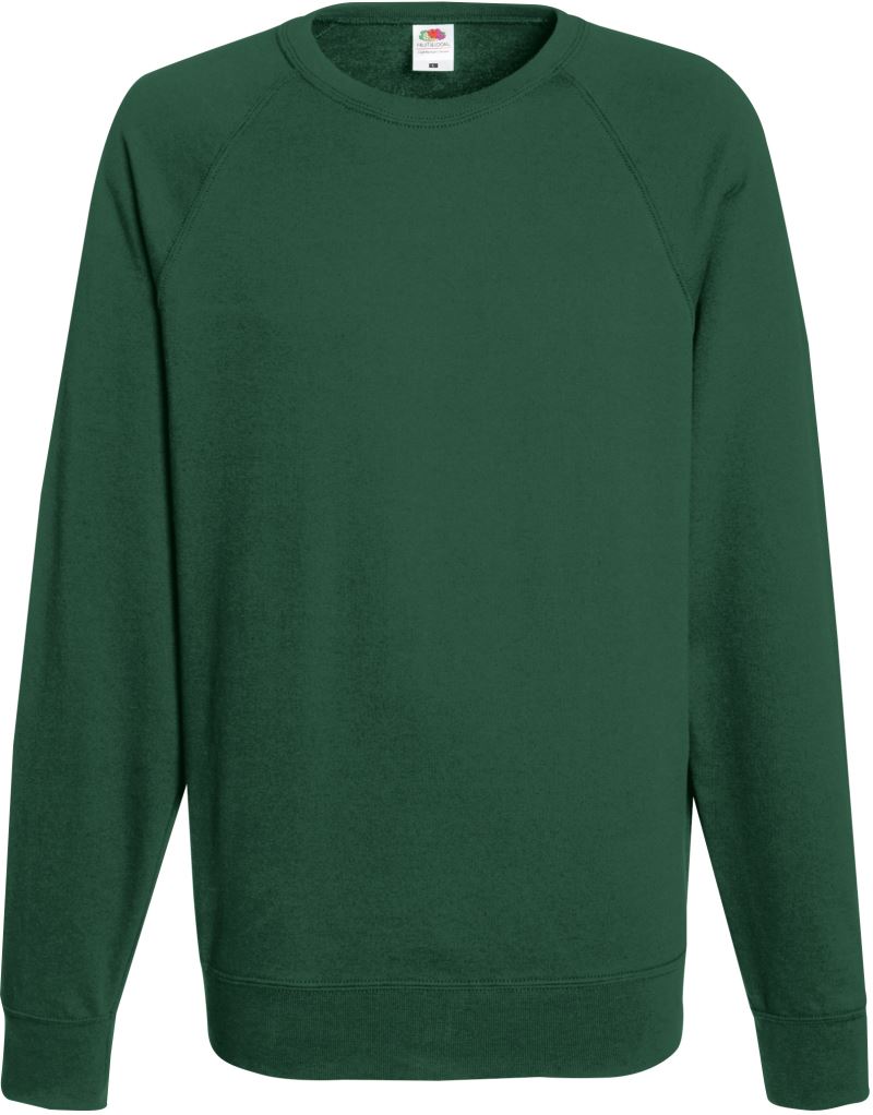 F.O.L. | Lightweight Raglan Sweat – 16.2138 – bottle green